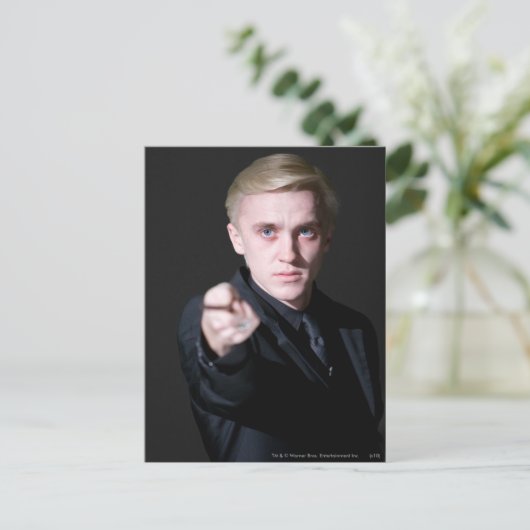 Draco Malfoy 2 Briefkaart (Staand voorkant)