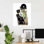 Draco Malfoy 2 Poster (Thuiskantoor)
