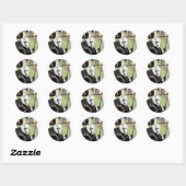 Draco Malfoy 2 Ronde Sticker (Vel)
