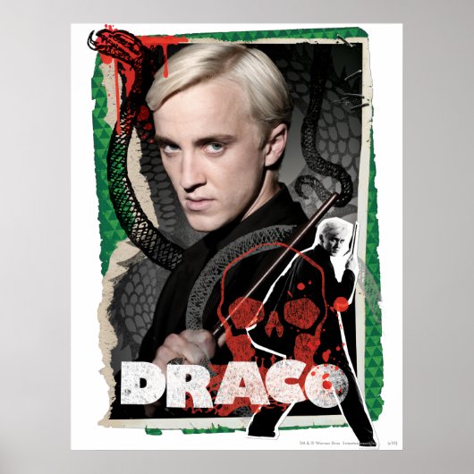 Draco Malfoy 6 Poster (Voorkant)