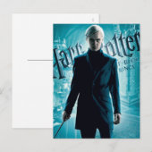 Draco Malfoy Briefkaart (Voorkant / Achterkant)