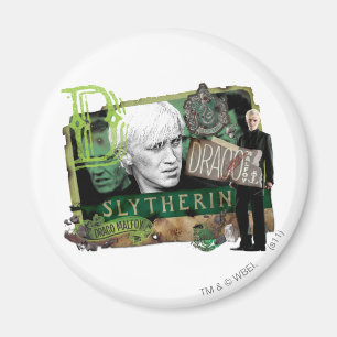 Draco Malfoy Collage 1 Magneet