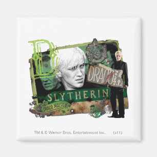 Draco Malfoy Collage 1 Magneet