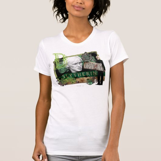 Draco Malfoy Collage 1 T-shirt (Voorkant)