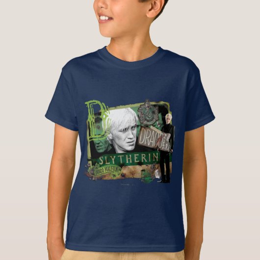 Draco Malfoy Collage 1 T-shirt (Voorkant)