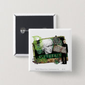 Draco Malfoy Collage 1 Vierkante Button 5,1 Cm (Voorkant /achterkant)