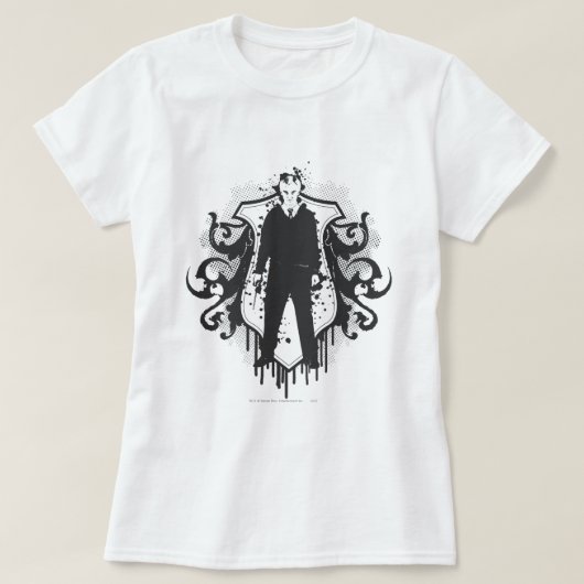 Draco Malfoy Dark Arts Design T-shirt (Design voorkant)