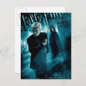 Draco Malfoy en Snape 1 Briefkaart (Voorkant / Achterkant)