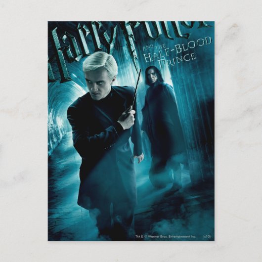 Draco Malfoy en Snape 1 Briefkaart (Voorkant)