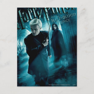 Draco Malfoy en Snape 1 Briefkaart
