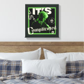 Draco Malfoy - "Het is ingewikkeld" Canvas Afdruk (Insitu (Slaapkamer))
