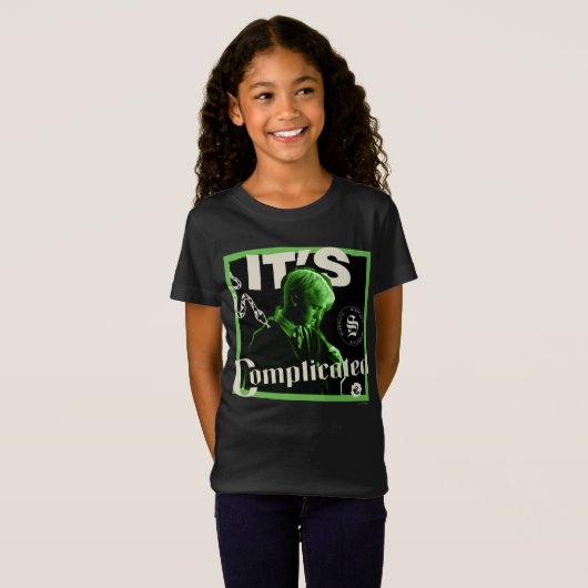 Draco Malfoy - "It's Complicated" T-shirt (Voorkant volledig)