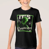Draco Malfoy - "It's Complicated" Tri-Blend Shirt (Voorkant)