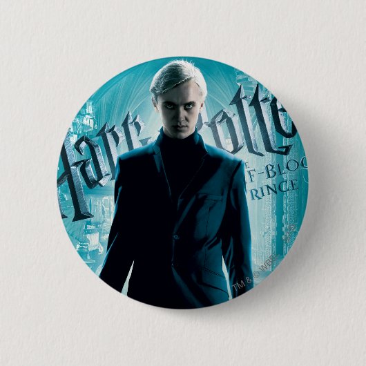 Draco Malfoy Ronde Button 5,7 Cm (Voorkant)