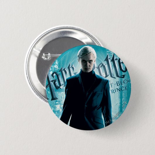 Draco Malfoy Ronde Button 5,7 Cm (Voorkant /achterkant)