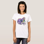 "Draco" Rainbow Fairy Dragon T-shirt (Voorkant volledig)