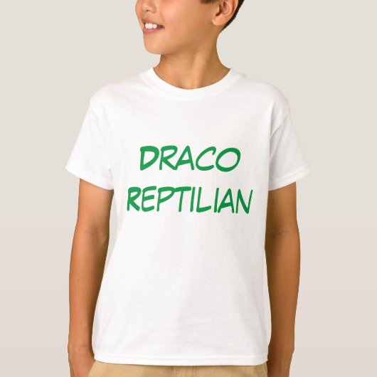 draco reptilian t-shirt (Voorkant)