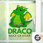Draco window cling raamsticker (Huis)