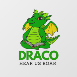 Draco window cling raamsticker