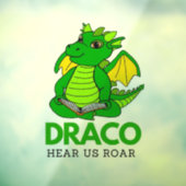 Draco window cling raamsticker (Vel 3)