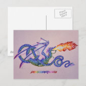 Dracoarchaeoptryxceltis Briefkaart (Voorkant / Achterkant)