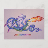 Dracoarchaeoptryxceltis Briefkaart (Voorkant)