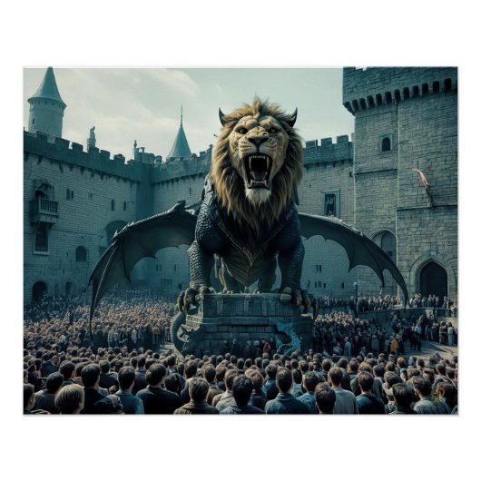 Dracolion - Koning der koningen Perfect Poster (Voorkant)