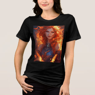 Draconian Warrior Dames Tri-Blend T-shirt