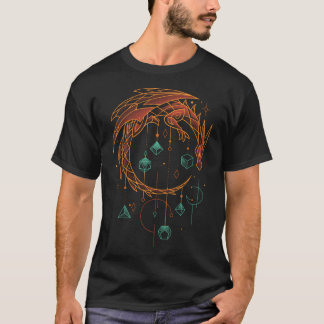 Draconic Dice Keeper - Roleplayer Gamer T-shirt