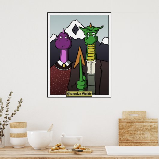 Draconican Gothic Poster (Keuken)