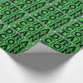 Draconisch, uitzonderlijk hard en ernstig cadeaupapier (Hoek)