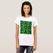 Draconisch, uitzonderlijk hard en ernstig t-shirt (Voorkant volledig)