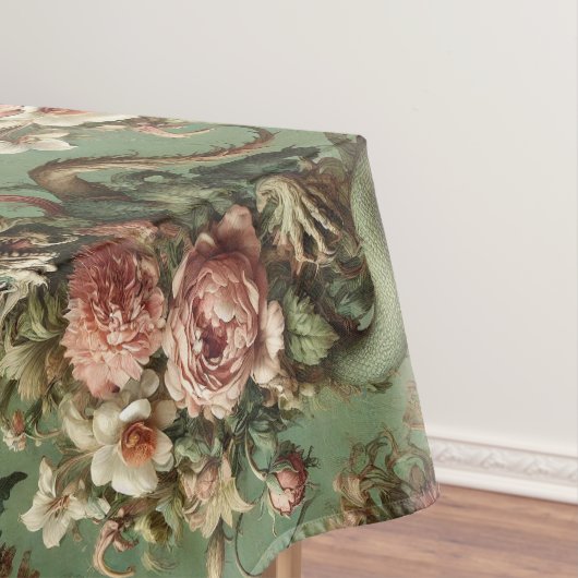 Drac's Finery - Gotisch Grote Patroon Tafelkleed (Voorbeeld)