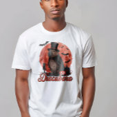 Dracubara Capybara Halloween Grappig T-shirt