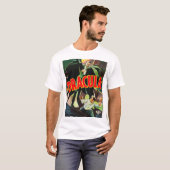 Dracula 1931 Film Poster T-shirt (Voorkant volledig)