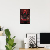 Dracula Bloed Hof Gothische Horror Poster (Thuiskantoor)