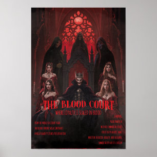 Dracula Bloed Hof Gothische Horror Poster