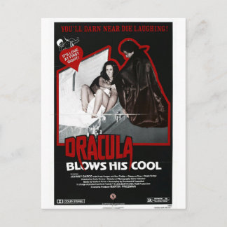 DRACULA BLOEIT ZIJN COOL BRIEFKAART