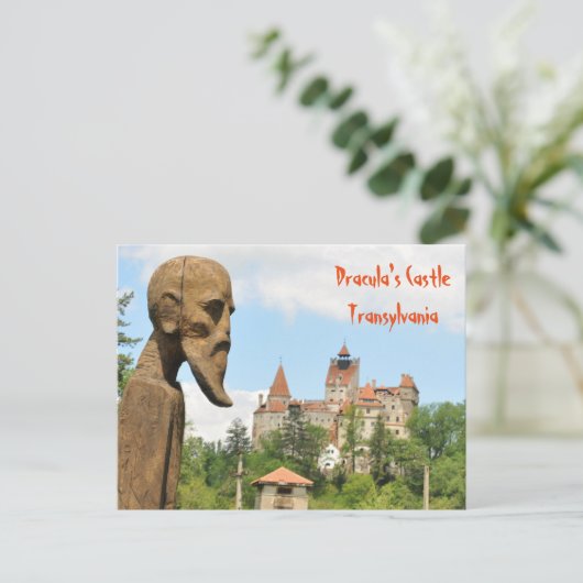 Dracula Castle in Bran, Brasov, Transsylvanië Briefkaart (Staand voorkant)