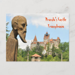 Dracula Castle in Bran, Brasov, Transsylvanië Briefkaart
