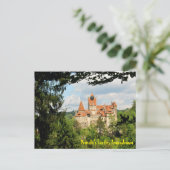 Dracula Castle in Transsylvanië, Roemenië Briefkaart (Staand voorkant)