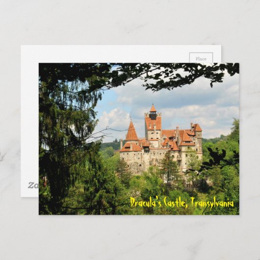 Dracula Castle in Transsylvanië, Roemenië Briefkaart (Voorkant / Achterkant)