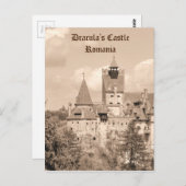 Dracula Castle in Transsylvanië, Roemenië Briefkaart (Voorkant / Achterkant)