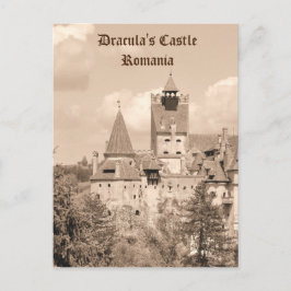 Dracula Castle in Transsylvanië, Roemenië Briefkaart