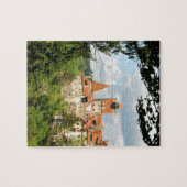 Dracula Castle in Transsylvanië, Roemenië Legpuzzel (Horizontaal)