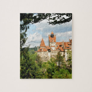 Dracula Castle in Transsylvanië, Roemenië Legpuzzel