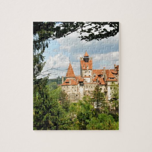 Dracula Castle in Transsylvanië, Roemenië Legpuzzel (Verticaal)