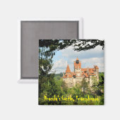 Dracula Castle in Transsylvanië, Roemenië Magneet (Voorkant / Achterkant)