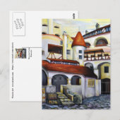 Dracula Castle - Interior Courtyard Briefkaart (Voorkant / Achterkant)