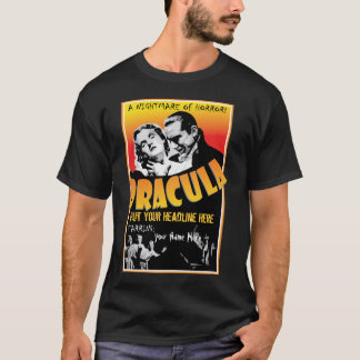 Dracula Classic Horror Film T-shirt